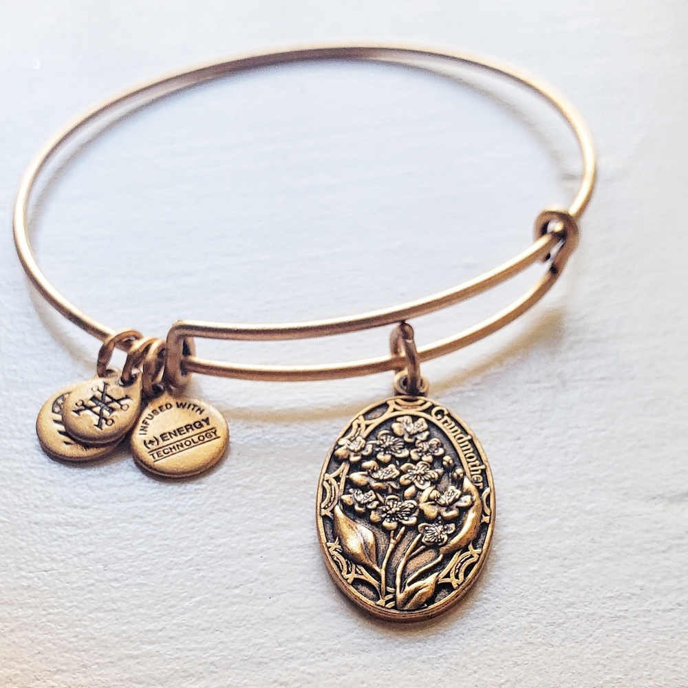 Alex and Ani grandmother gold bracelet